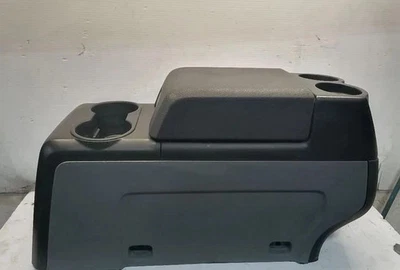 2015-2016 Ford F150 Front Floor Center Console Assembly Without Shifter OEM BLK Foto 1 de 3