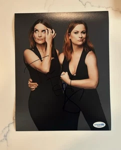 Tina Fey Amy Poehler Saturday Night Live SNL Signed Autographed 8X10 Photo ACOA - Picture 1 of 1
