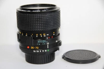 Minolta MD 35-70mm Constant Aperture f/3.5 Wide Angle Macro Zoom Lens - Image 1 of 4