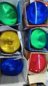 6x OSRAM Radium/Concentra PAR-EC 80W E27 Leuchtmittel Rot Grün Blau Gelb Lampe - Bild 1 von 6