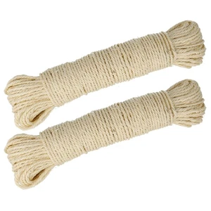 100 Meter Sisalseil Rankhilfe unbehandelt Basteln Reparatur Garten Sisal Seil - Bild 1 von 7