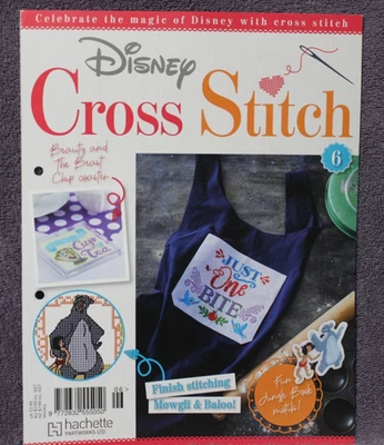 DISNEY HACHETTE cross stitch magazine ISSUE 6 please read description - Image 1 of 4