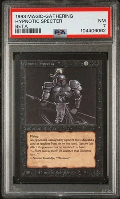 Beta Hypnotic Specter Limited Edition Magic the Gathering MTG PSA NM - Image 1 of 2