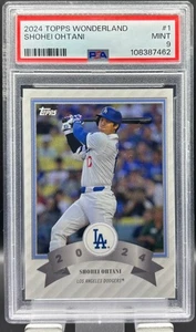 2024 Topps Wonderland Set SHOHEI OHTANI Gift Box SP Los Angeles Dodgers #1 PSA 9 - Bild 1 von 2