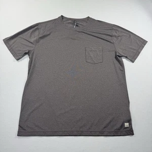 Vuori Pocket T Shirt Mens Size XL Gray Performance Crew Athletic Lightweight Tee - Picture 1 of 8