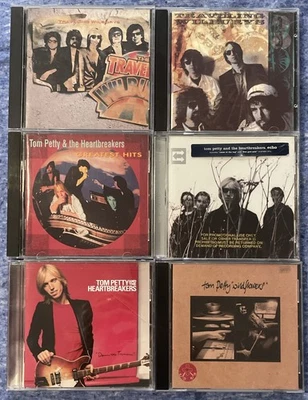 The TRAVELING WILBURYS Vol. 1 & 3, TOM PETTY 4 CD Lot: Hits, Classics, Solo - Image 1 of 4