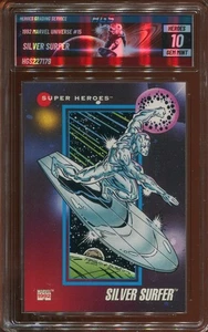 1992 MARVEL UNIVERSE SILVER SURFER #15 GEM MINT 10 - Picture 1 of 2