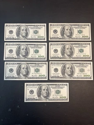 $100 Bill (One Hundred Dollar Bill) – Circulated-  $100 Cash - 2006 - Image 1 of 2