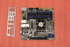 Scheda madre server Supermicro X10SDV-4C+-TLN4F Intel Xeon D-1518 Dual 10GBase-T 1U - Foto 1 di 5