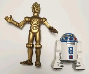 Vintage Star Wars Droids C3PO R2D2 PVC Figure Comics Spain - Picture 1 of 9