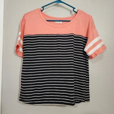 Top para mujer Maurice talla pequeña 24/7 a rayas cómodo Foto 1 de 4