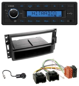 VDO AUX 1DIN MP3 USB Autoradio für Chevrolet Corvette Uplander 05-13 - Bild 1 von 6
