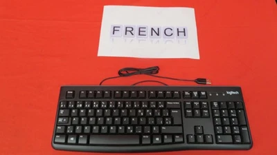 French Logitech K120 French Keyboard Wired Very Good 5429 - Image 1 of 4