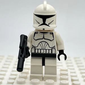 Lego Clone Trooper Minifigura Fase 1 Ojos Grandes Star Wars Clone Wars sw0201 - Imagen 1 de 12