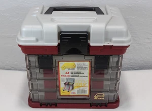 Plano 4-by Rack System Tackle Box 3500 Series 1354 Made In USA Organizer - Picture 1 of 7