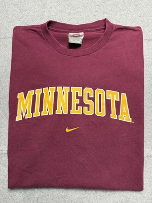 Vintage Minnesota Golden Gophers Shirt Mens XL Maroon NCAA Football Nike Tee - Image 1 of 4