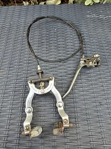 Early Philco Center Pull Brake Plus Brake Lever ,Cable, made in England Classic - Picture 1 of 10