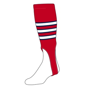TCK Baseball Stirrups Medium (200D, 7in) Red, Navy, White - Picture 1 of 1