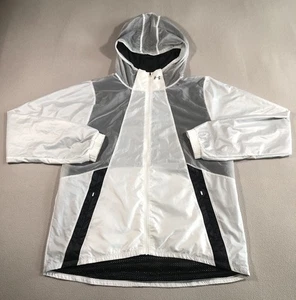 Chaqueta para mujer Under Armour talla grande blanca cremallera completa con capucha correr caminata - Imagen 1 de 14