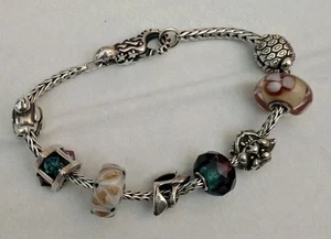 Trollbeads Armband ca.19cm mit Verschluss Gemessen - Bild 1 von 2