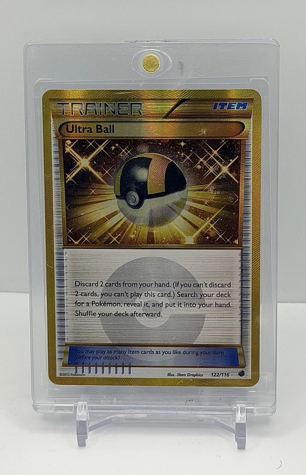 Pokemon Plasma Freeze Ultra Ball Secret Rare 122/116 TCG - Image 1 of 2