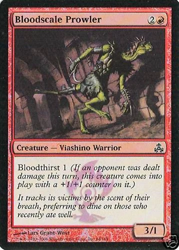MTG - Guildpact - Bloodscale Prowler - 2X - Foil - NM - Image 1 of 1