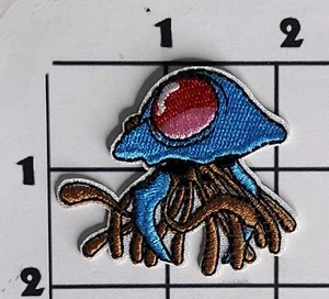 Tentacruel Pokemon Patch Embroidered Iron On Upcycle Cosplay Pop Culture - Picture 1 of 1