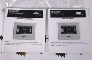 Carrier SYSTXCCITW01 SYSTXCCITN01 Touch Control Owner Manual Installation Inst. - Picture 1 of 4