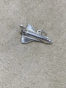 James Avery Space Shuttle Sterlingsilber Charm von der NASA - selten nicht mehr produziert - Bild 1 von 5