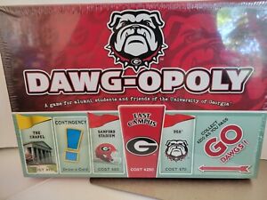 University of Georgia DAWG-OPOLY New Factory Sealed Game UGA  Bulldogs.