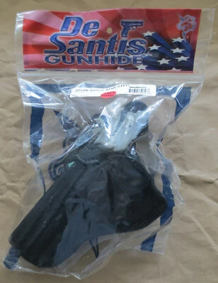 Funda DeSantis S&W marco en L en 4" nailon seguridad estrella trabajo mano izquierda M64BB34Z0 Foto 1 de 4