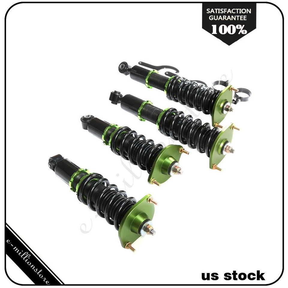 Kits de molas de suspensão de choque Coilovers compatíveis com 1990-2005 Mazda Miata altura ajustável - Imagem 1 de 4