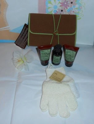 The Body Shop Pure Detox Juego de Regalo de Cuatro (4) Piezas + Bolsa de Lona NUEVO Foto 1 de 2
