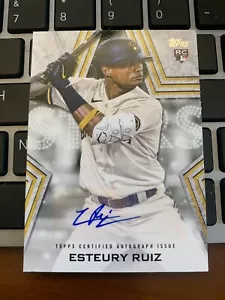 Esteury Ruiz 2023 Topps Series 1 Baseball Stars Autograph #BSA-ER Rookie RC - Picture 1 of 2