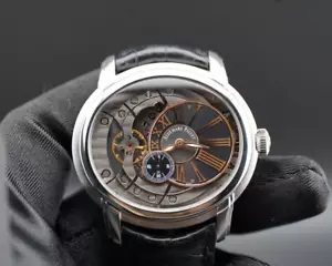 Audemars Piguet Millenary SKELETON 47mmX43mm 15350ST Stainless Steel B/P -(2017) - Picture 1 of 16