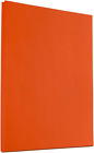 Colored 24Lb Paper - 90 GSM - 8.5 X 11 - Orange Recycled - 100 Sheets