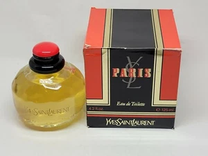 YSL Paris EDT 125 ml 4.2 oz Vintage Years 80 (Splash) RARE Original Formula - Picture 1 of 4