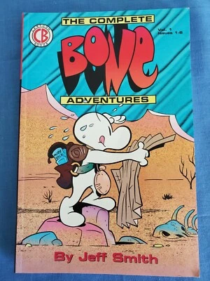 Libros de dibujos animados The Complete Bone Adventures Vol 1 de Jeff Smith (1994 tpb) Foto 1 de 4