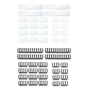 24 Pcs 6Pin 8Pin 24Pin Cable Combs Kit for Computer Cable Manager Premium - Picture 1 of 26