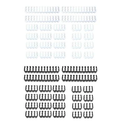 24 Pcs 6Pin 8Pin 24Pin Cable Combs Kit for Computer Cable Manager Premium - Image 1 of 2