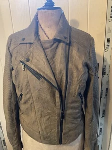Joe Browns Green Leather Women’s Jacket Size 10 BNWT. - Picture 1 of 9