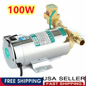Bomba de agua de refuerzo electrónico bomba de agua a presión automática para ducha 220V 100W - Imagen 1 de 8