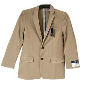Izod Boy’s Beige Blazer Size 18 NWT - Picture 1 of 5