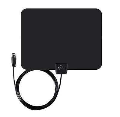 CABLES DIRECT ONLINE Digital High Definition Ultra Thin Flat Antenna Hdtv Tv Hd Vhf Fox Scout Style 2