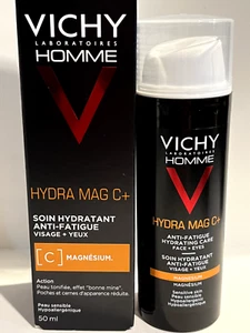 Vichy Homme Hydra Mag C+ Anti-fatigue 2-in-1 Moisturiser 50ml NIB - Picture 1 of 4