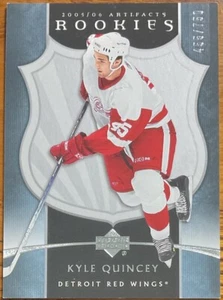 2005-06 Artifacts Kyle Quincey RC #274 Detroit Red Wings #’d 455/750 - Picture 1 of 3