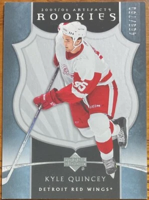 2005-06 Artifacts Kyle Quincey RC #274 Detroit Red Wings #’d 455/750 - Image 1 of 3
