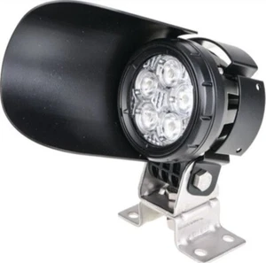 LED Truck Mirror Light with Shield 12v 24v Loading LED Light - Mirror Mount LED - Picture 1 of 8