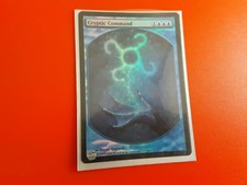 MTG Cryptic Command Full-Art Textless FOIL EX