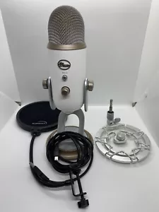Blue Yeti Microphone Professional Recording USB Tested Works + Accessories - Picture 1 of 13